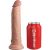 Naturvibrator „9“ Vibrating + Dual Density Silicone Cock with Remote“