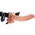 Umschnallvibrator „9″ Vibrating Hollow Strap-on with Balls“, hohl